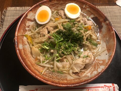 豚もやしニンニク醤油ラーメン。No.571